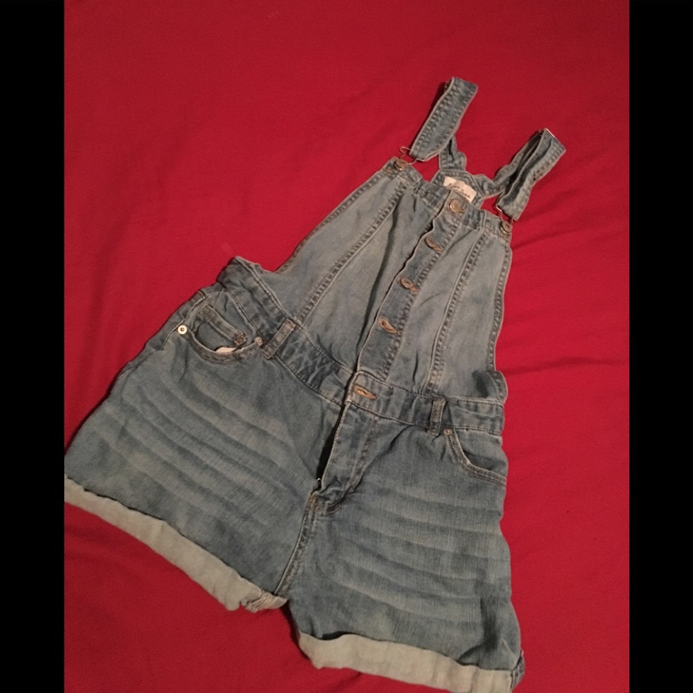 Denim overalls